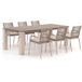 Bellagio tuinmeubelen Bellagio Marudo/ROUGH-X 240cm dining tuinset 7-delig stapelbaar