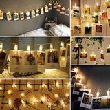 Jumada LED-Foto-Lichtsnoer - 6m - Warm Wit - op Batterijen