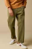Sissy-Boy Groene mid-rise chino