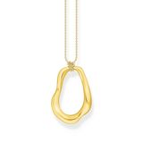 Thomas Sabo KE2319-413-39-L70 Kette mit Anhänger Natural Beauty vergoldet Damen