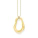 Thomas Sabo KE2319-413-39-L70 Kette mit Anhänger Natural Beauty vergoldet Damen
