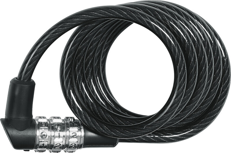 Abus 3506C Spiral Cable Lock, black