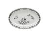 Rörstrand Ostindia Svart plat ovale 22x33 cm Noir