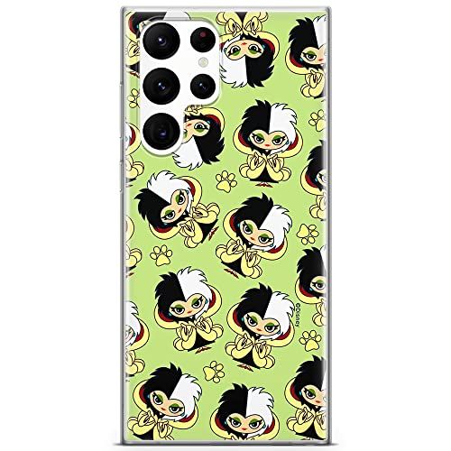 ERT GROUP mobiele telefoonhoesje voor Samsung S22 ULTRA - Disney Cruella 007