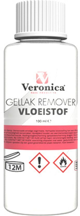 Veronica Nail Products Veronica NAIL-PRODUCTS GEL LAK REMOVER voor GELLAK