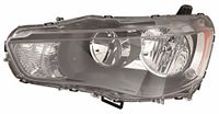 TarosTrade 37-5500-L-67513 koplamp elektrisch zwart zonder motor links
