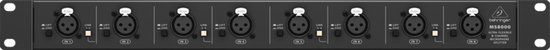 Behringer MS8000 8-Channel Mic-Splitter - Signaal splitter