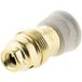Capri Zenitech E14 Brass Socket with Porcelain Collar