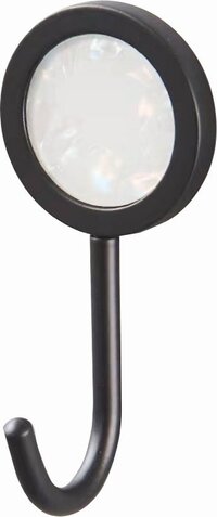 Wandhaak Lieke - Zwart - 2 stuks - Handdoekhaakjes - Staal