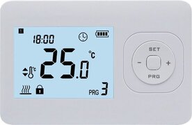 Quality Heating Klokthermostaat CV ketel - Digitaal - handmatig programmeerbaar - Efficiënt regelen - Aan/Uit - QualityHeating