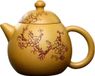 KP Théière JI-37610 Jaune - Élégance Chinoise