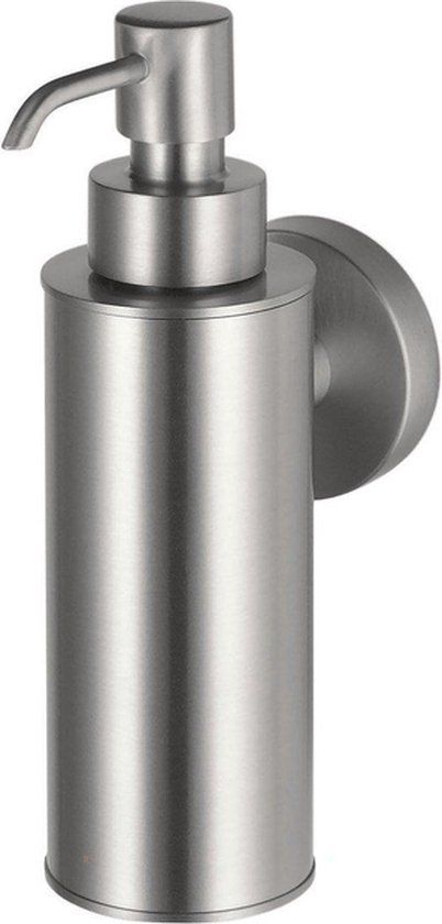 Haceka Kosmos Zeepdispenser - RVS - Vierkant - 7 cm - 1 cm - 5 jaar garantie