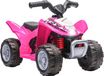 Électrique quad enfant - ATV à batterie 6V - convient aux enfants de 18-36 mois - avec phares - 4 roues - dimensions : 65,5 x 38,5 x 43,5 cm - cadre en métal - bordeaux