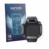 Savvies Screenprotector voor Huawei Watch Kids X1 - Folie Beschermfolie transparant 18 Stuks
