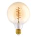 EGLO E27-lamp, dimbaar, spiraal-led-gloeilamp, Ø 12,5 cm | vintage lamp voor retroverlichting, 8 watt, 806 lumen, warmwit, 2700 K, Edison-gloeilamp G125