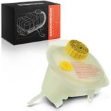 VW Réservoir de liquide de refroidissement - Réservoir de récupération - VW Passat Variant / Audi A4 Avant A6 Allroad - OEM 4B0611301D - 0,3 litre, plastique PP - Avec couvercle, hauteur 149 mm