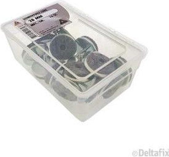 Deltafix Schroefvilt Luxe 28mm Metaal 16 Stuks