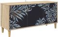vidaXL Tv-meubel DOKKUM 102 x 33 x 50 cm Sonoma Bewerkt hout