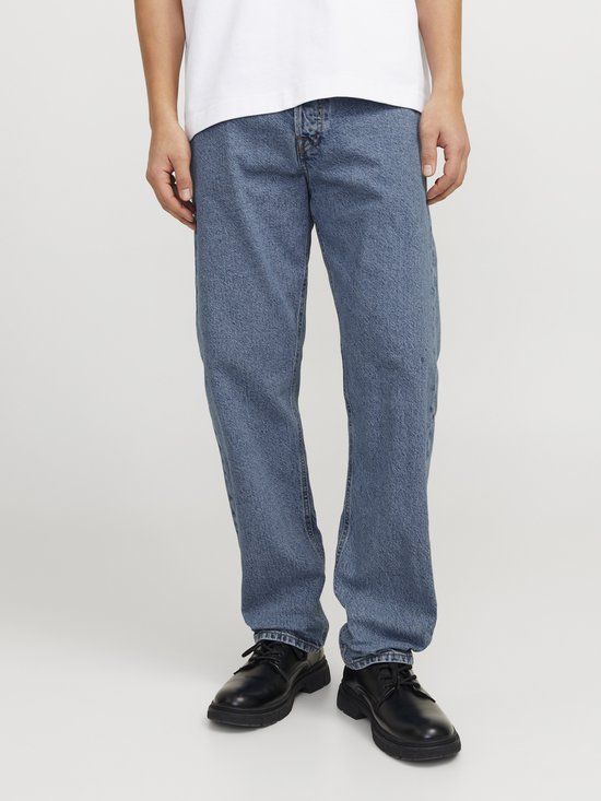 JACK&JONES JEANS INTELLIGENCE - JJICHRIS JJORIGINAL SQ 060 NOOS Heren Jeans - Blue Denim - W34 X L32