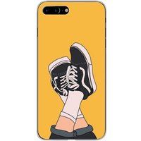 Apple iPhone 7 Plus Sneakers Bedrukt Siliconen Hoesje