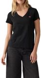 LEVI'S ® Shirt 'Perfect V-Neck Tee (2-Pack)' rood / zwart / wit