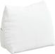 vidaXL Rugkussen Wit 45 x 35 x 20 cm Stof