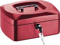 Alco Geldkistje 205x160x85mm staal rood
