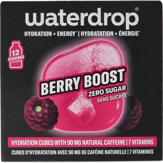Waterdrop Microenergy Berry Boost (12 stuks)