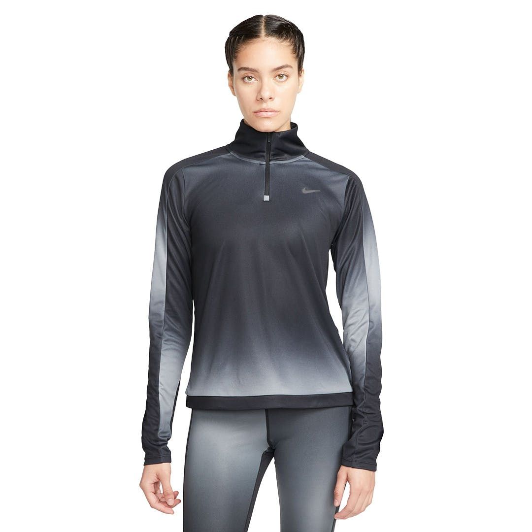 Nike Dri-FIT Swoosh Printed 1/2-Zip Shirt - Women's
