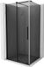 Mexen Velar douchecabine coulissante 90 x 110 cm, graphite, noir