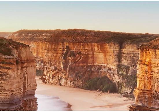 Fotobehang Klif in AustraliÃ« - 4 delig - 368 x 254 cm - Multi