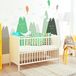 Ambiance Sticker Stickers voor kinderen, Scandinavische bergen, Lelika, 90 x 135 cm