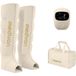 Medivon Lumina Lymfemassageapparaat voor benen, draadloos beenmassageapparaat met lymfedrainage van Recovery Boots, beenmassageapparaat voor kuiten en dijen