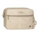 Pepe Jeans Jana, casual reistassen, blauw en beige, van polyester en kunstlederen details van Joumma Bags, Beige, Eenheidsmaat, Schoudertas