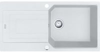 Franke Urban UBG 611-100 Glacier - 114.0682.525 granieten spoelbak