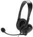Vivanco 36671 Casque Filaire Bandeau Bureau/centre d'appels Noir