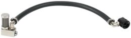 Brandstoftankverlengbuis - Motoraccessoire - Geschikt voor EXC 300 (2024–2026), EXC-F 450, SX-F, SX 125, TE 300 en EC 300 - Zwart