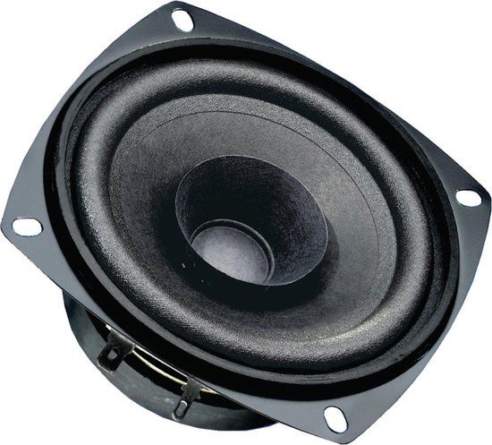 Visaton FR 10 - 4 Ohm 4 inch Breedband-luidspreker 20 W 4 Ω Inbouwluidspreker - Coaxiaal - Kleurloos