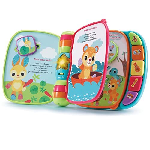 VTech - Eerste liedjes interactief boek voor baby's, kleur (3480-166777)