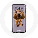 Manicase Etui voor Samsung Galaxy J3 Beagle Cartoon Hond Race