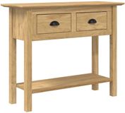 vidaXL Wandtafel BODO Honingbruin 91 x 34,7 x 74 cm Bewerkt hout