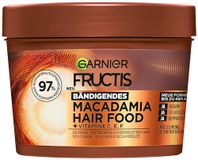 Garnier Fructis Macadamia Hair Food 3-in-1 masker voor droog en weerbarstig haar met extra lipidencomplex, veganistische formule, 400 ml