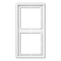 Jung LS 982 WW - Veiligheidsplaatjes voor stopcontacten - wit