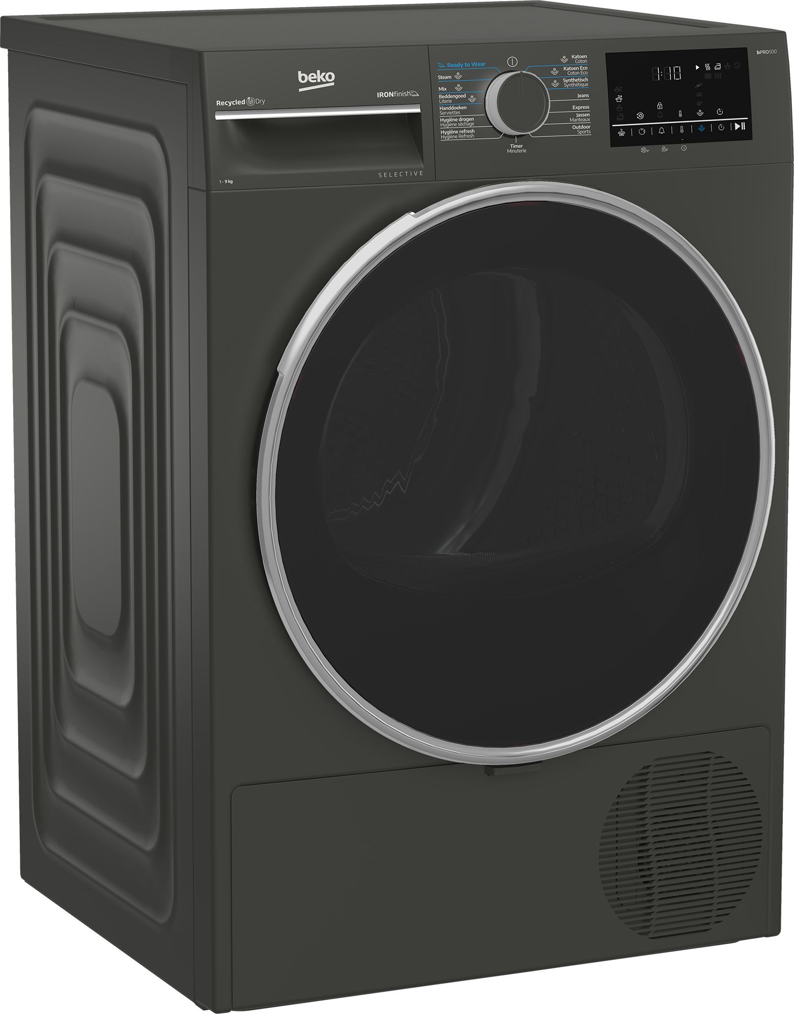Beko B3T6923M2 9 kg Heat Pump Dryer - Black