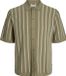Jack & Jones Gebreide overhemd Gestreept Gebreide overhemd