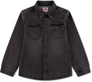 Levi's Kids Incognito Effen Katoen Lange Mouw Regular Fit Unisex Overhemd