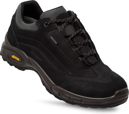 Grisport Travel Low wandelschoenen zwart 47 heren