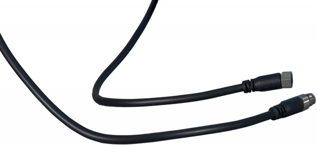 Victron M8 circular connector Male/Female 3 pole cable 3m bag of 2