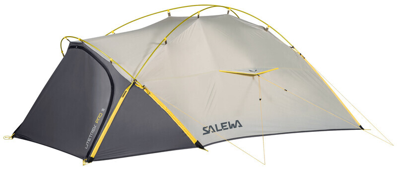 SALEWA Litetrek Pro III tent, light grey/mango 2018 Iglotenten