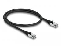 Delock 80133 netwerkkabel Zwart 0,5 m Cat6a S/FTP